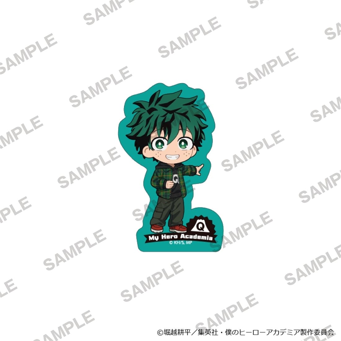 僕のヒーローアカデミア ステッカー 富士急コラボver. 緑谷出久 にいてんご
