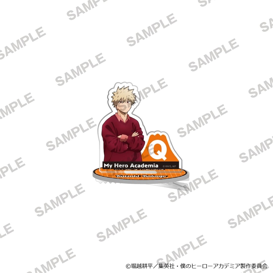 僕のヒーローアカデミア キャラのるヘアクリップ 富士急コラボver. 爆豪勝己
