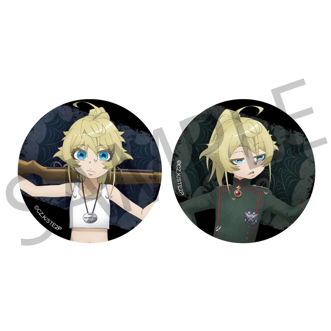 「幼女戦記Ⅱ」きらきらビッグ缶バッジセット