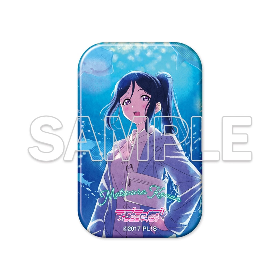 LoveLive! Days 2026年8月号『ラブライブ！サンシャイン!!』スクエア缶バッジ Aqours　果南
