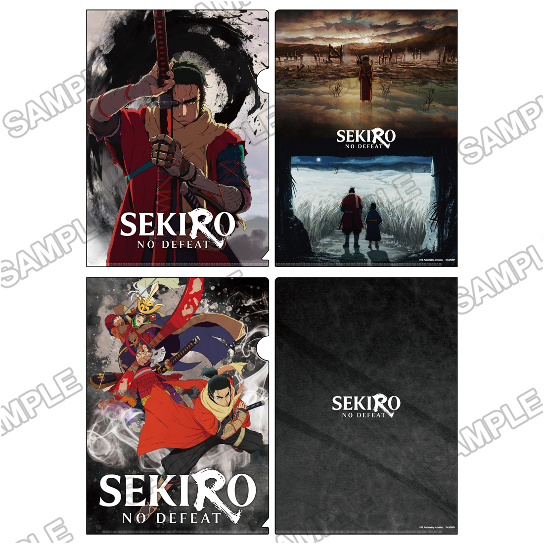 『SEKIRO: NO DEFEAT』A4クリアファイルセット