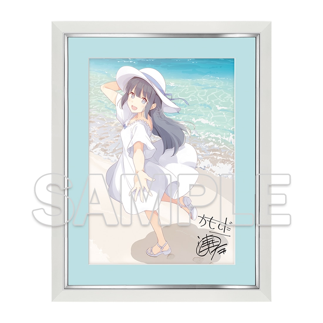 『青春ブタ野郎はドクターピッグの夢を見ない＋』複製サイン入りキャラファイングラフ　Ver.牧之原翔子