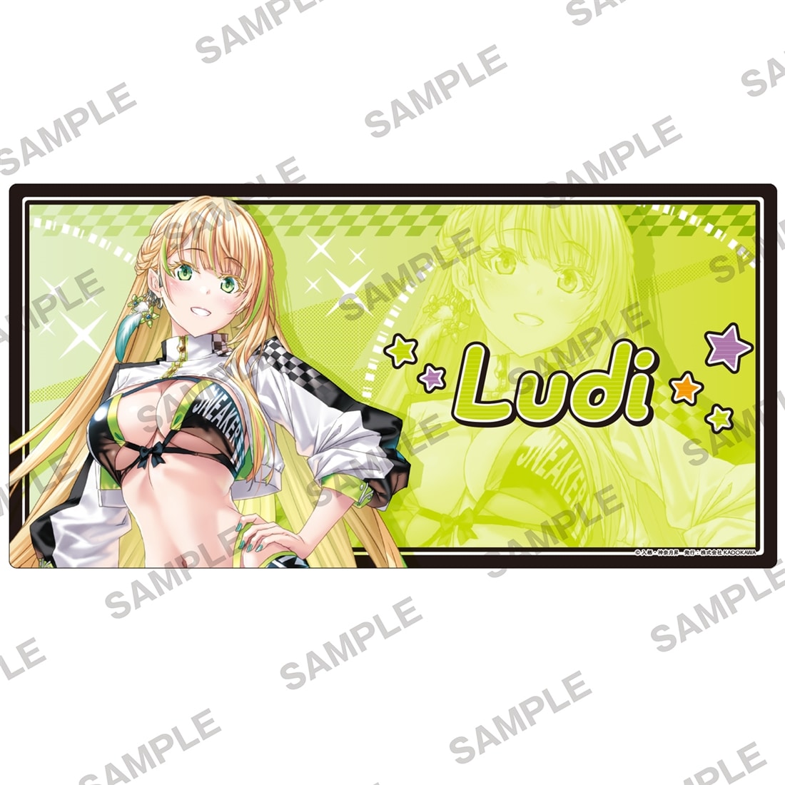 『マジカル★エクスプローラー』デスクマット　リュディ　レースクイーンVer.