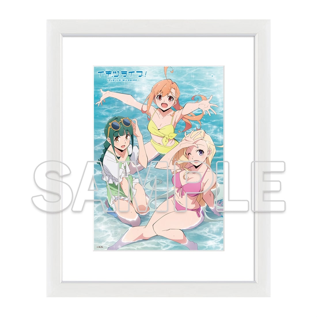 LoveLive! Days 2026年10月号『イキヅライブ！ LOVELIVE! BLUEBIRD』 A5キャラファイングラフ ポルカ&輝夜&真緑