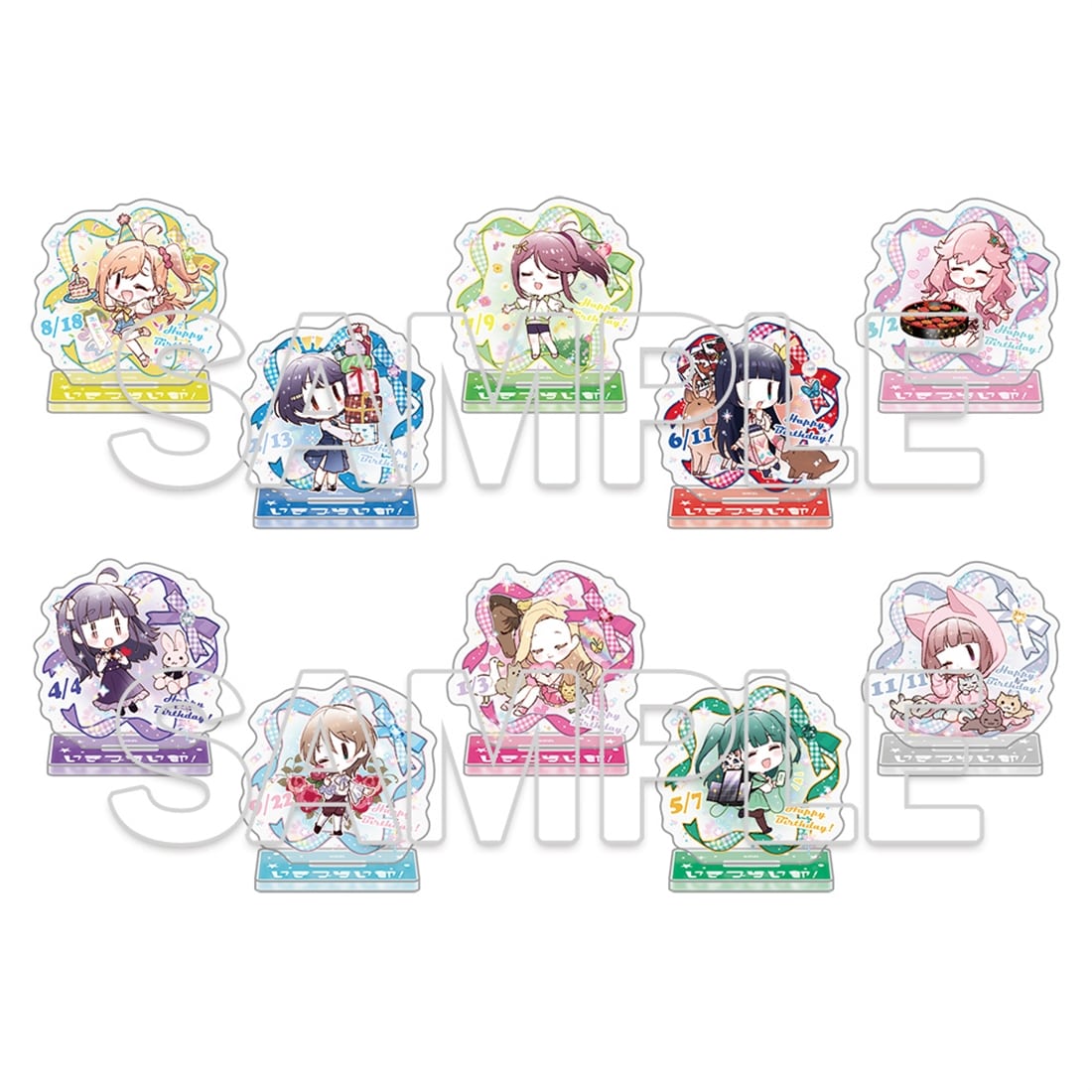 『イキヅライブ！ LOVELIVE! BLUEBIRD』トレーディングバースデーミニアクリルスタンド