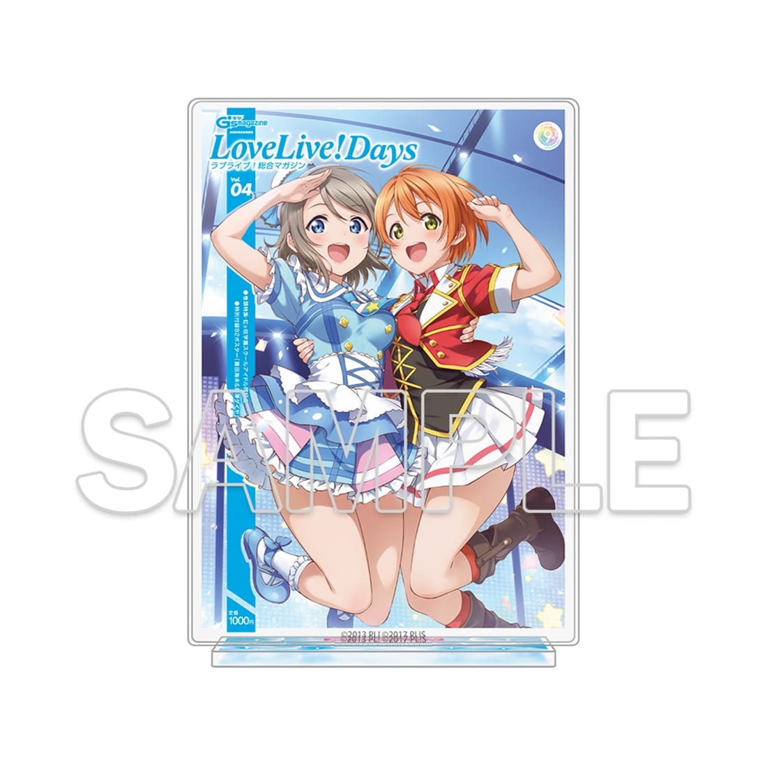 ラブライブ！シリーズ LoveLive!Days アクリルジオラマ　凛＆曜