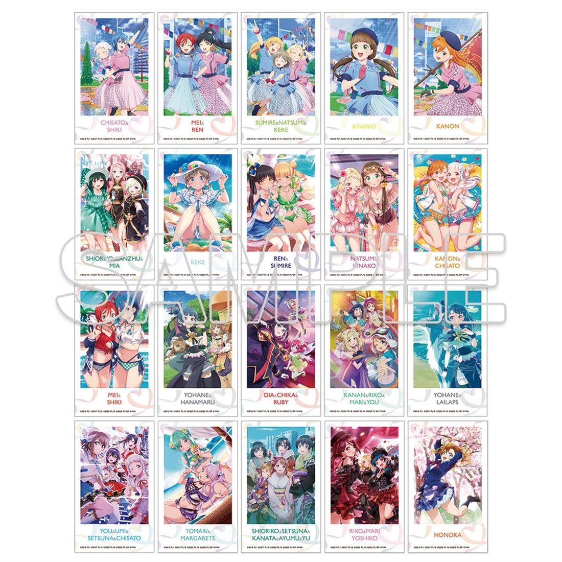 【再販】ラブライブ！シリーズ LoveLive!Days ミニブロマイドコレクション Ver.2
