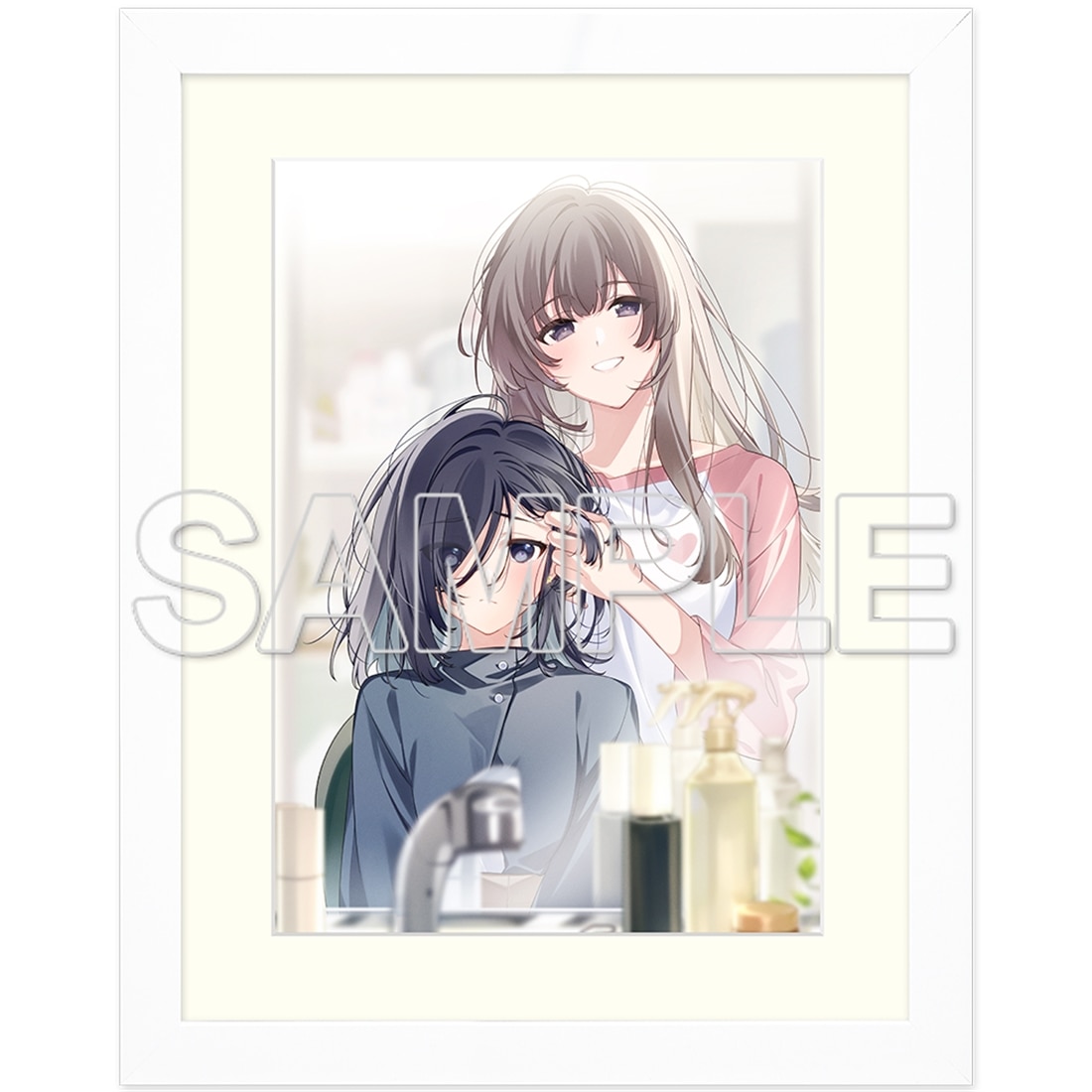 『週に一度クラスメイトを買う話 ～ふたりの秘密は一つ屋根の下～』A4キャラファイングラフ