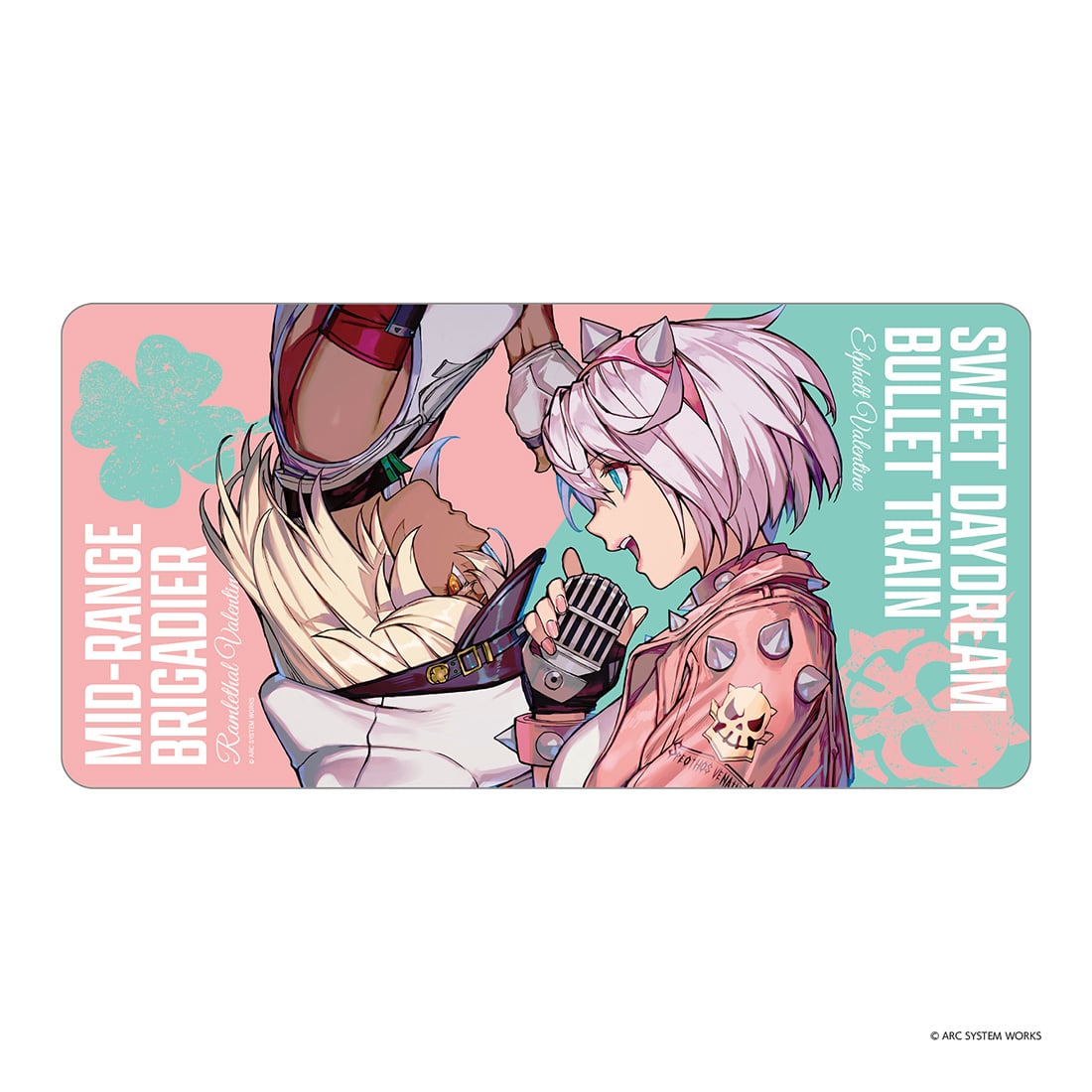 GUILTY GEAR -STRIVE- ラバーデスクマット ラムレザル&エルフェルト ラムレザル&エルフェルト