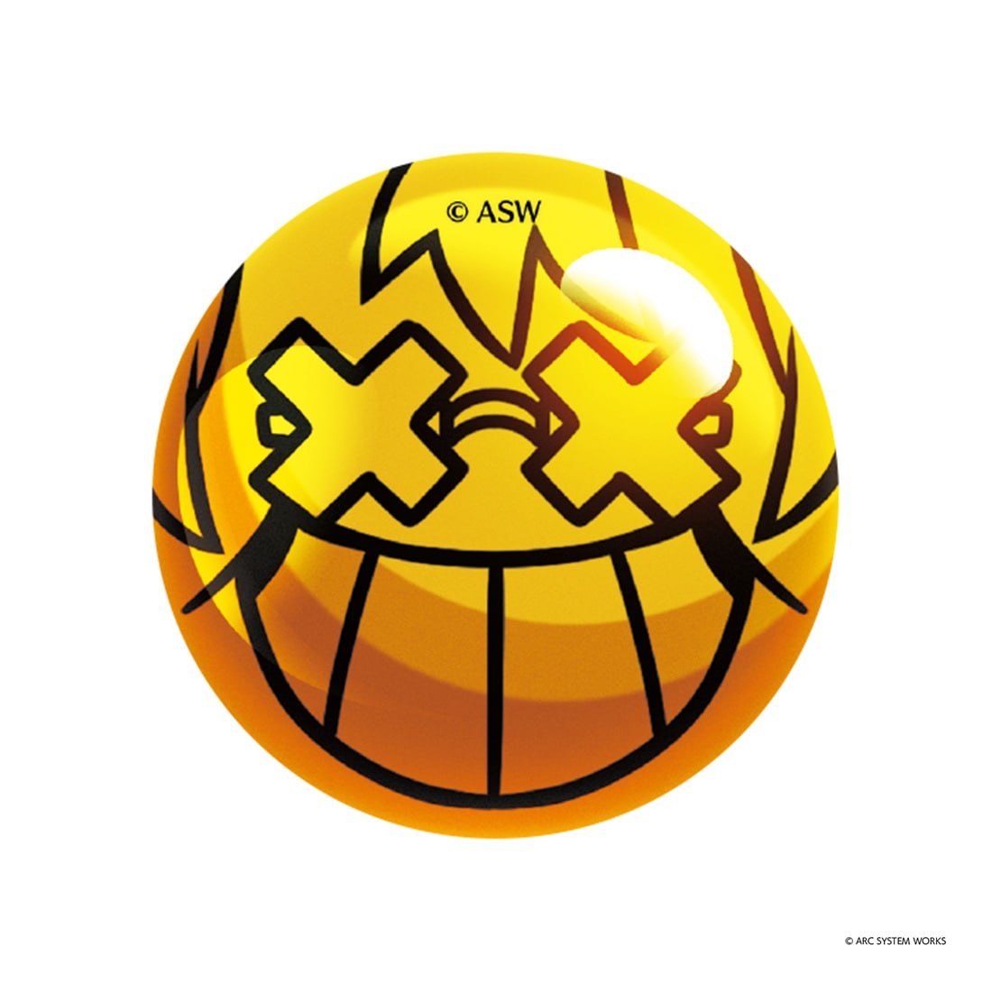 GUILTY GEAR -STRIVE- トリアンバカ缶バッジ  ハッピーケイオス ハッピーケイオス