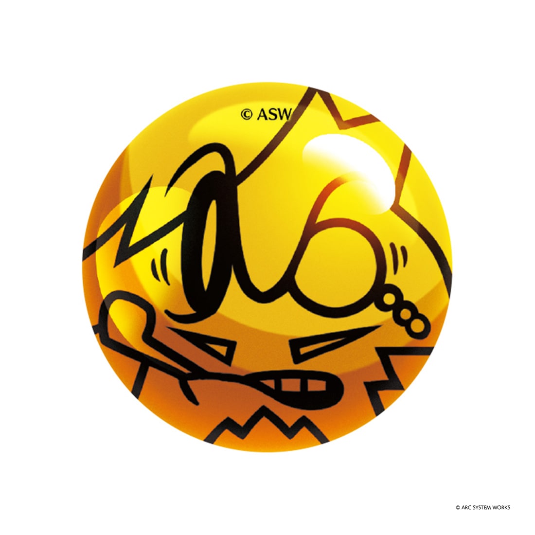 GUILTY GEAR -STRIVE- トリアンバカ缶バッジ  スレイヤー スレイヤー