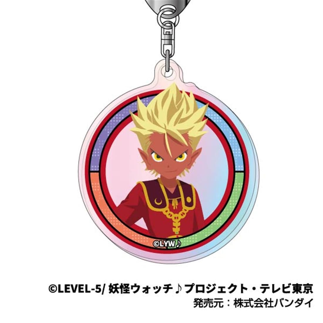 オーロラアクリルキーホルダー 妖怪ウォッチ♪ 妖怪ウォッチ♪04 エンマ大王 オーロラアクリルキーホルダー エンマ大王