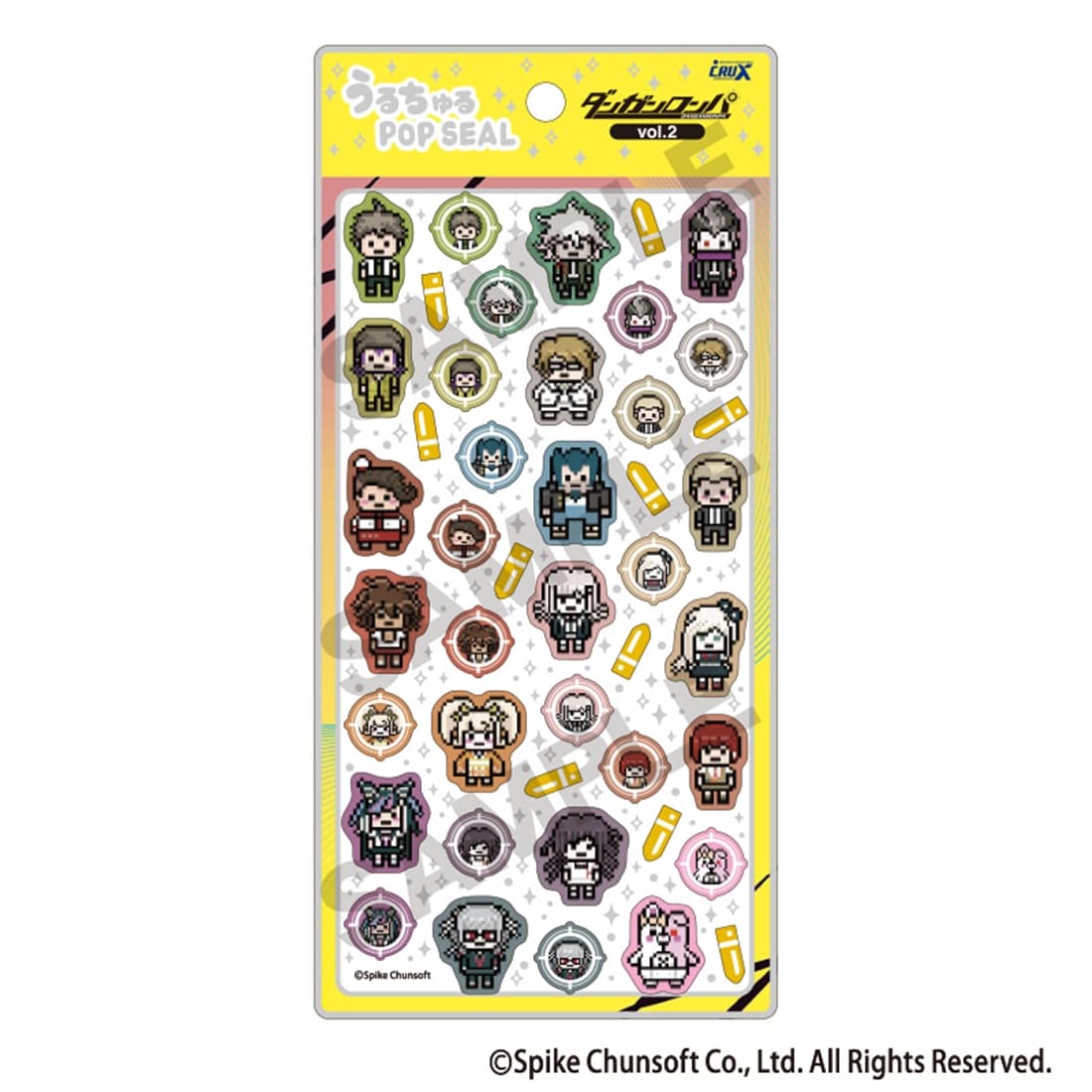 ダンガンロンパ シリーズ うるちゅるPOP SEAL スーパーダンガンロンパ2 スーパーダンガンロンパ2