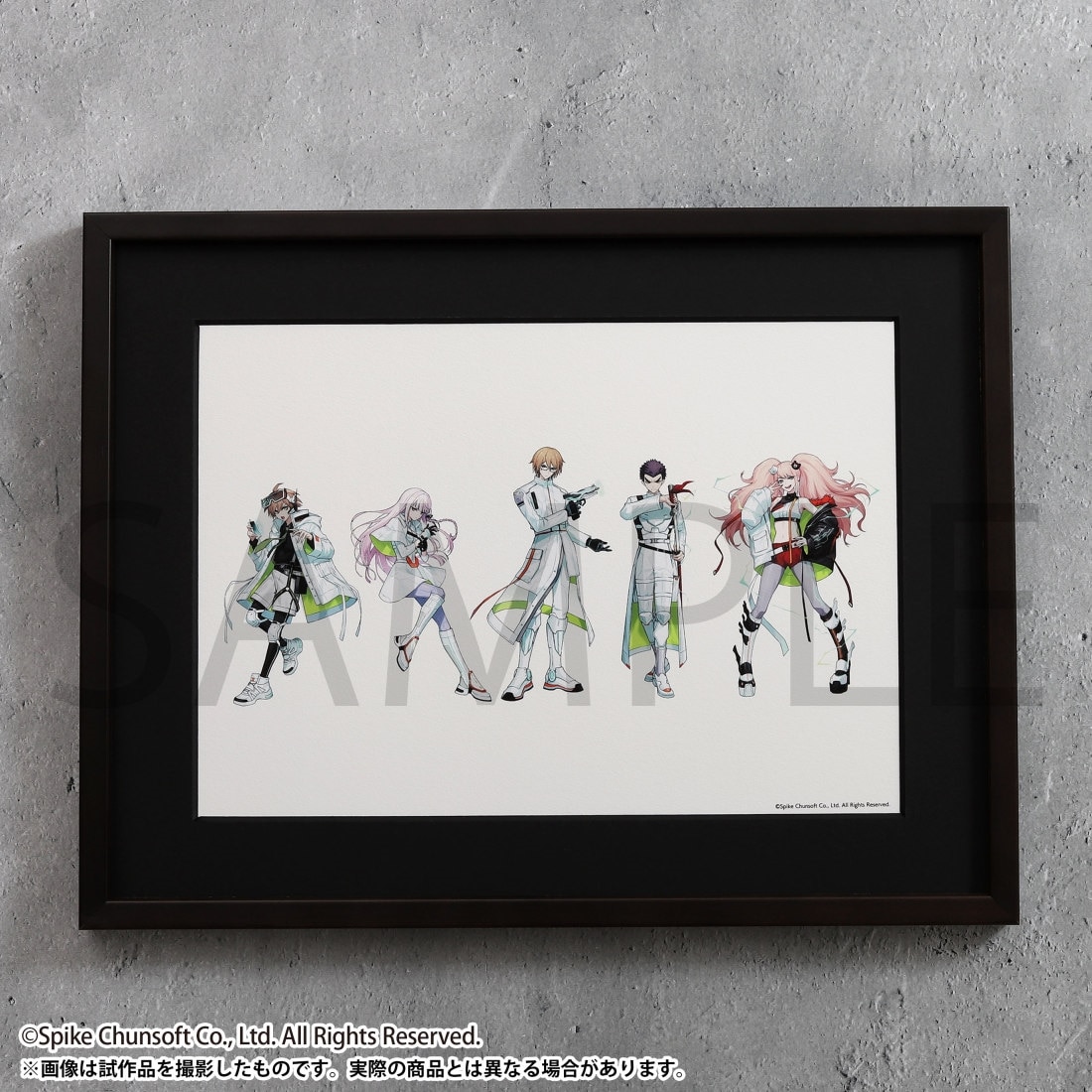 ダンガンロンパ 希望の学園と絶望の高校生 複製原画／ダンガンロンパ