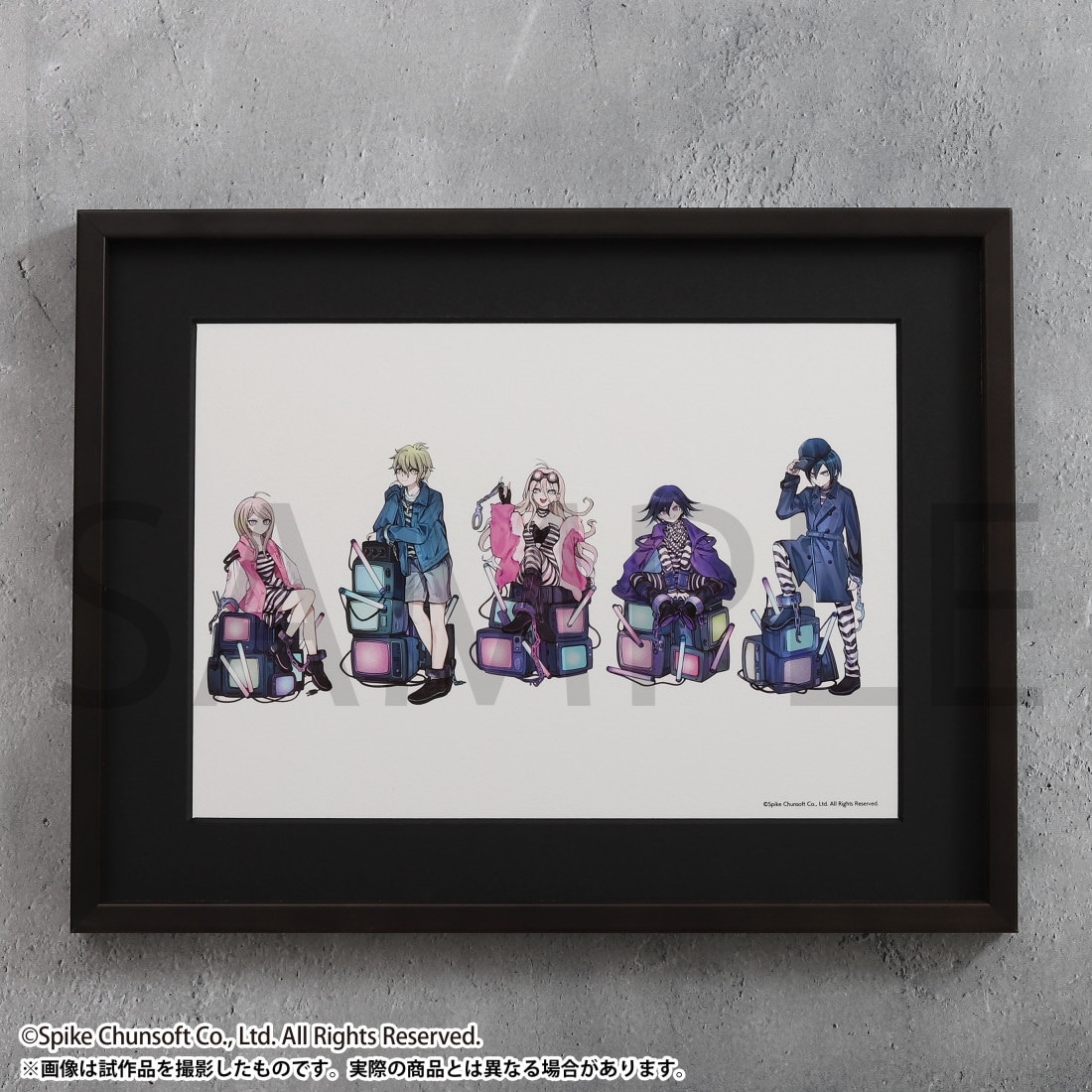 ニューダンガンロンパV3 みんなのコロシアイ新学期 複製原画／ニューダンガンロンパV3