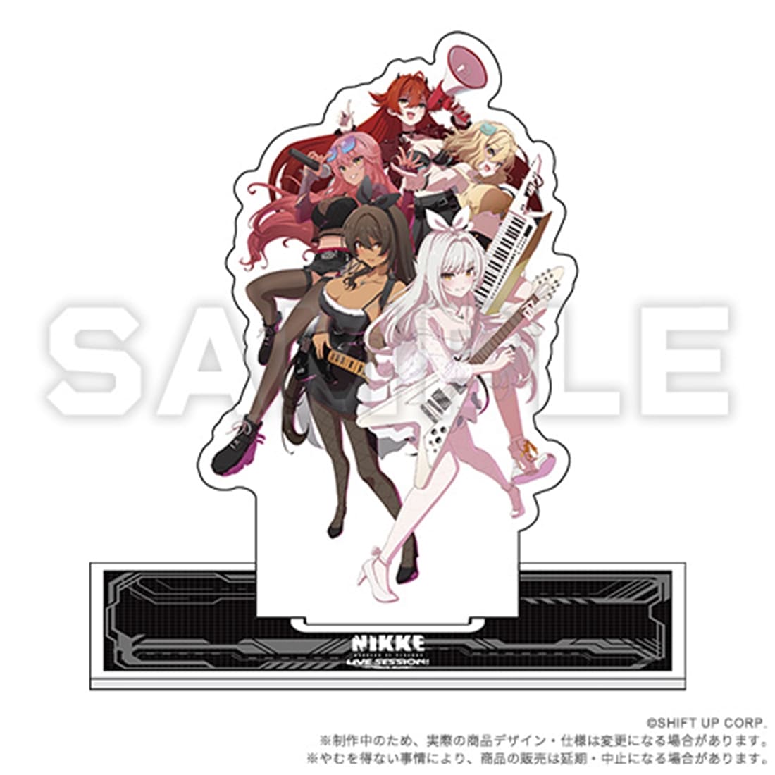勝利の女神：NIKKE LIVE SESSION！～Massive Burst～　アクリルスタンド