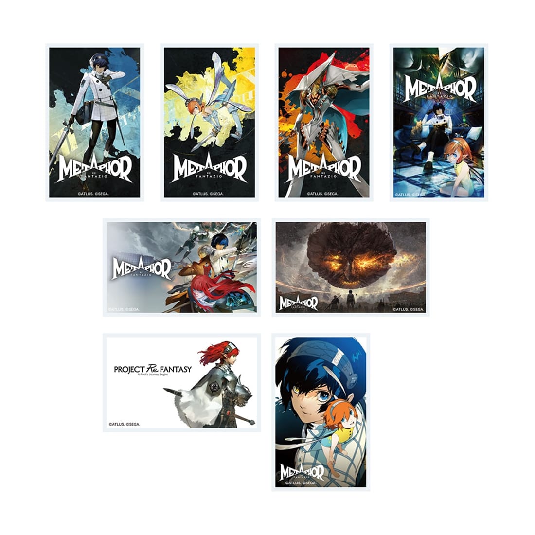 メタファー:リファンタジオ展 トレーディングアクリルブロック A A