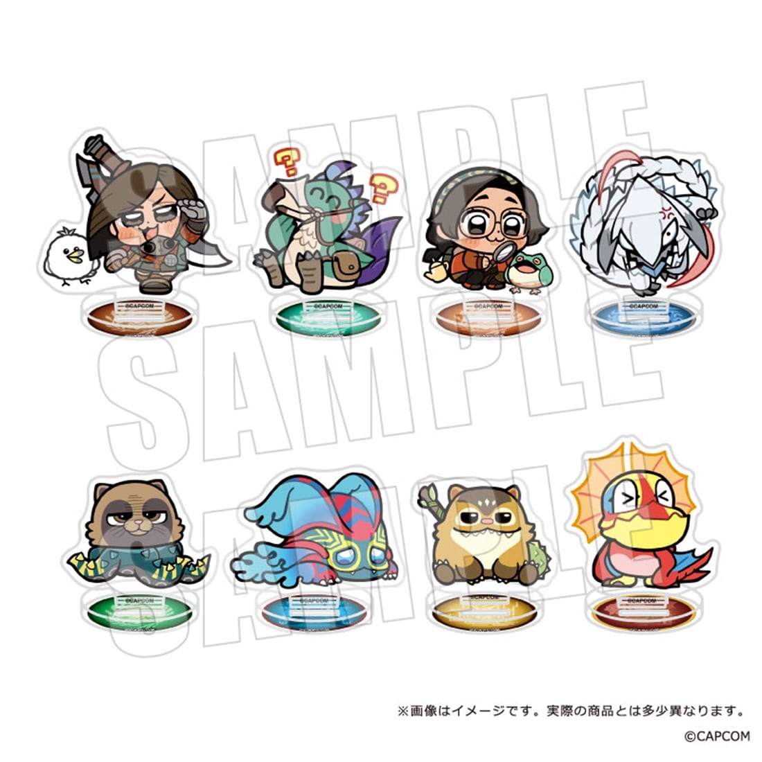 モンスターハンターワイルズ×ぶくぶ ちいさめアクリルスタンドVol.1 【単品】 ちいさめアクリルスタンドVol.1 【単品】