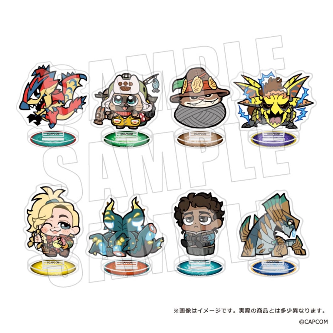 モンスターハンターワイルズ×ぶくぶ ちいさめアクリルスタンドVol.2【単品】 ちいさめアクリルスタンドVol.2【単品】