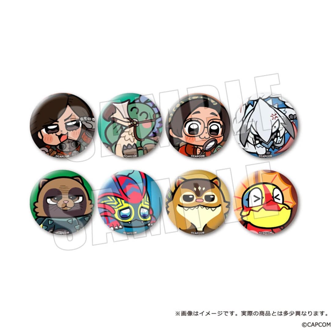 モンスターハンターワイルズ×ぶくぶ カンバッジVol.1【BOX】 カンバッジVol.1【BOX】