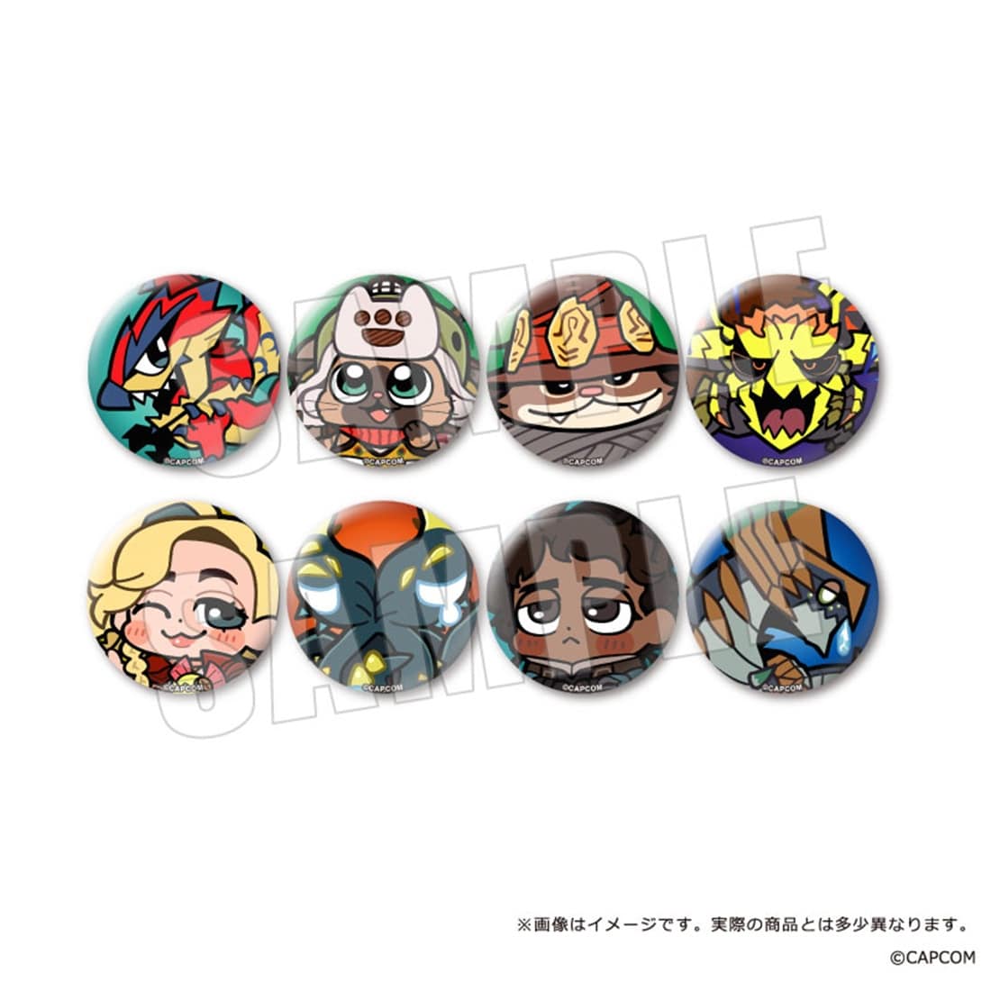 モンスターハンターワイルズ×ぶくぶ カンバッジVol.2【単品】 カンバッジVol.2【単品】