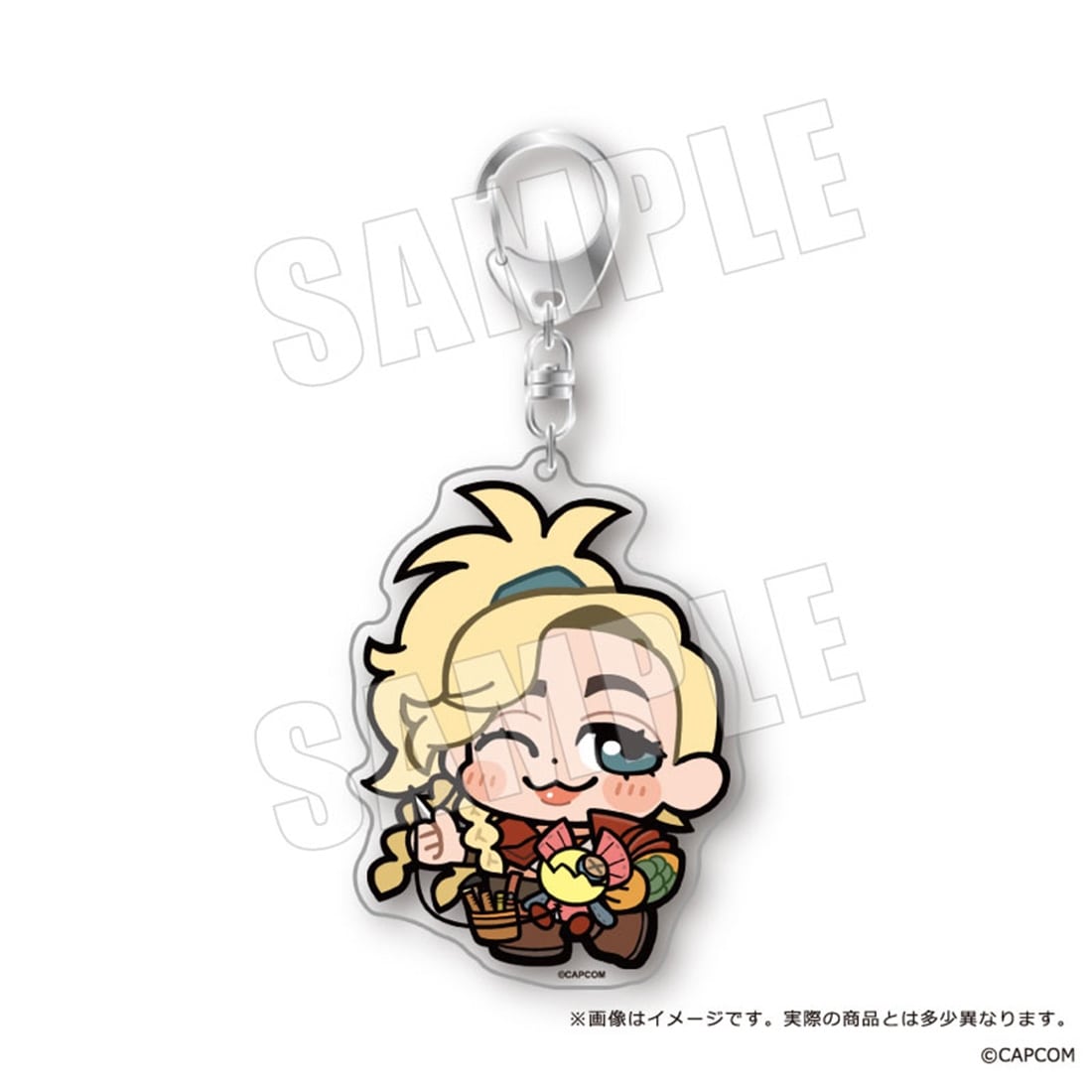 モンスターハンターワイルズ×ぶくぶ おおきめアクリルキーホルダー 04.ジェマ 04.ジェマ