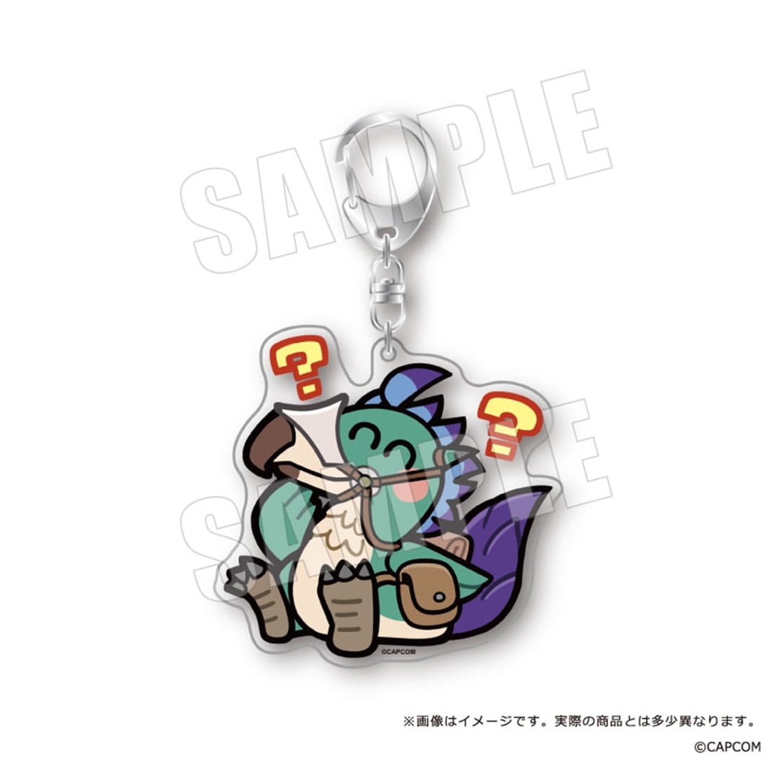 モンスターハンターワイルズ×ぶくぶ おおきめアクリルキーホルダー 06.セクレト 06.セクレト