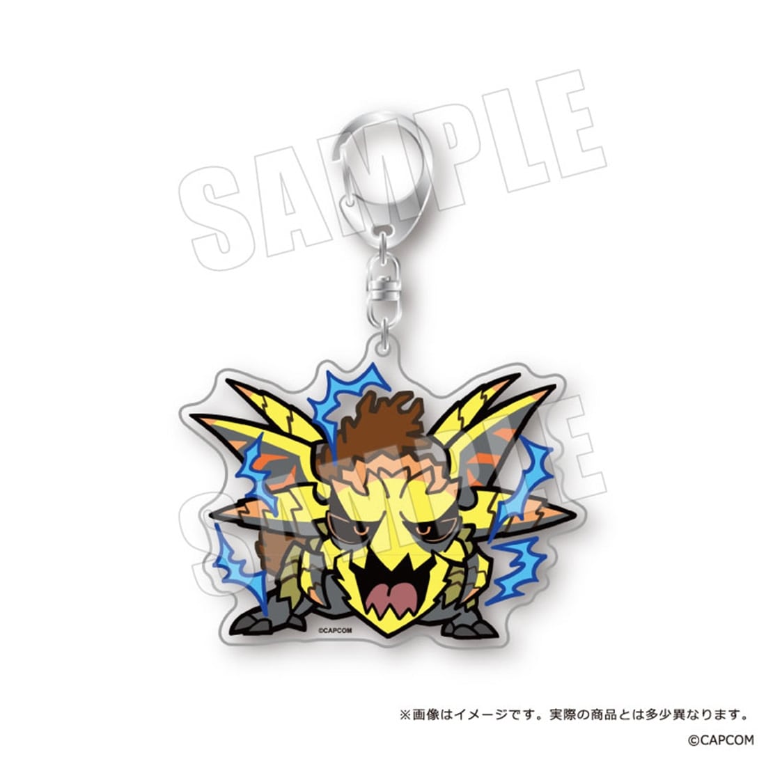 モンスターハンターワイルズ×ぶくぶ おおきめアクリルキーホルダー 12.レ・ダウ 12.レ・ダウ