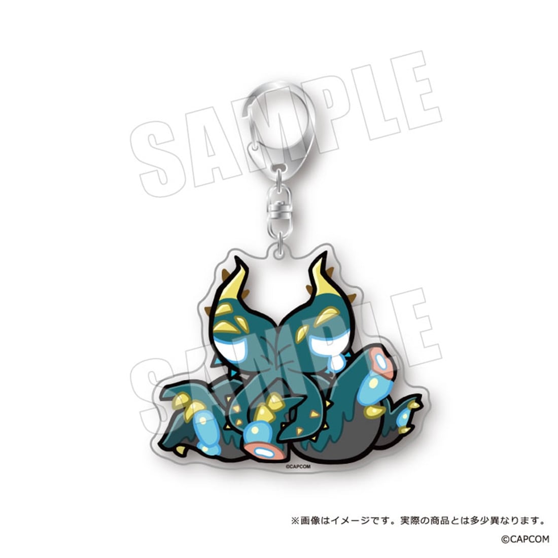 モンスターハンターワイルズ×ぶくぶ おおきめアクリルキーホルダー 14.ヌ・エグドラ 14.ヌ・エグドラ