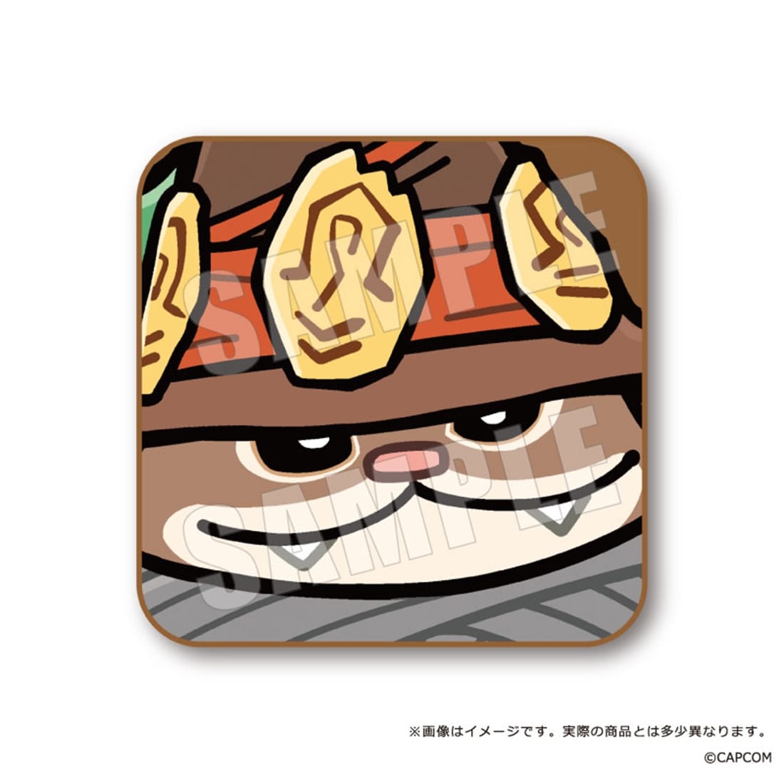 モンスターハンターワイルズ×ぶくぶ ふぇいすタオル 06.ルロウ 06.ルロウ