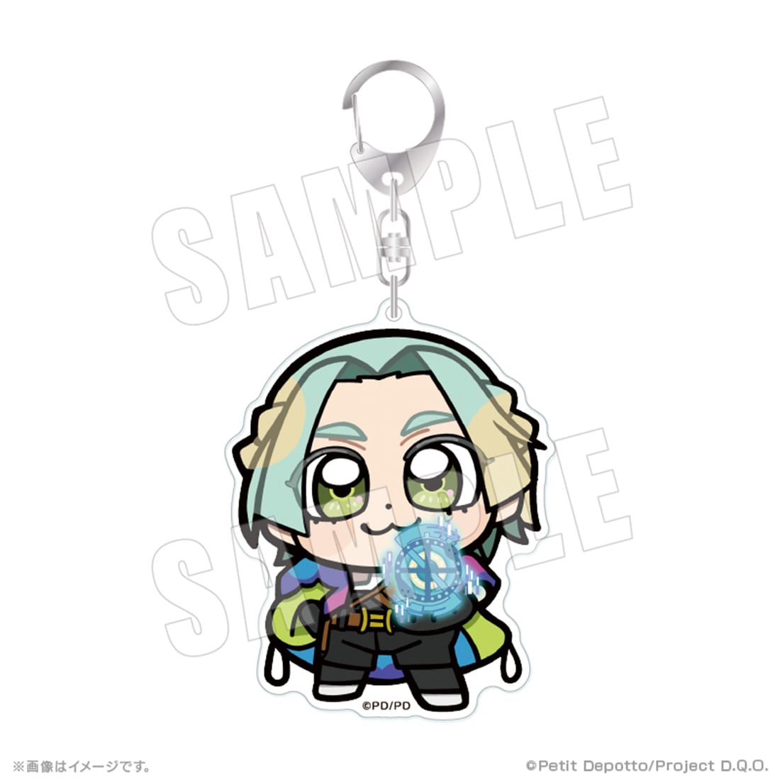 アニメ グノーシア×ぶくぶ おおきめアクリルキーホルダー 01.ユーリ 01.ユーリ