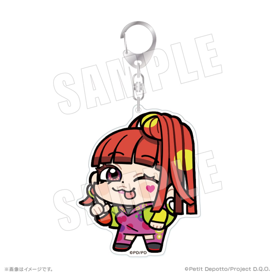 アニメ グノーシア×ぶくぶ おおきめアクリルキーホルダー 03.SQ 03.SQ