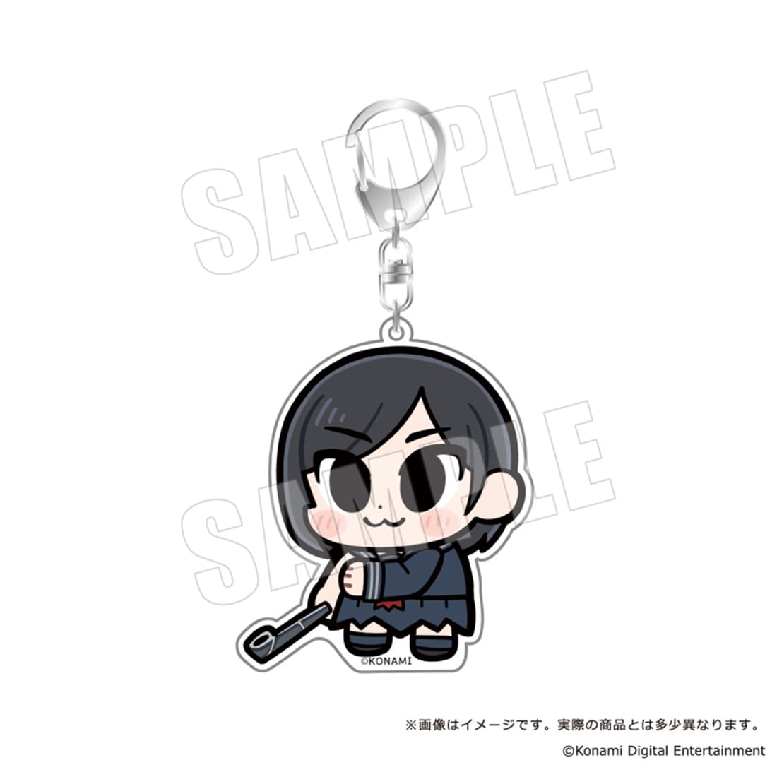 SILENT HILL f × ぶくぶ おおきめアクリルキーホルダー 01.深水雛子 閉店のお知らせ 01.深水雛子 閉店のお知らせ