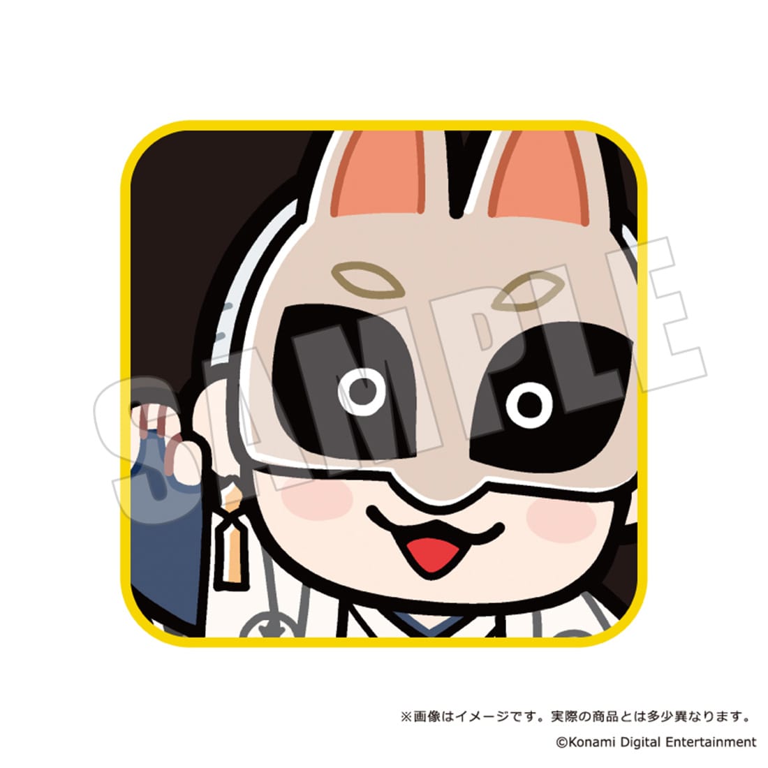 SILENT HILL f × ぶくぶ ふぇいすタオル 02.狐面の男 02.狐面の男