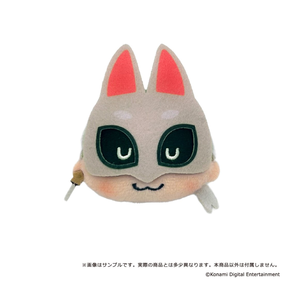 SILENT HILL f × ぶくぶ ぬいぐるみバッジ 02.狐面の男 02.狐面の男