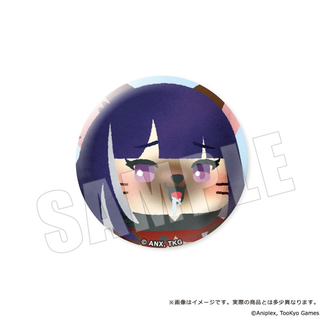 HUNDRED LINE -最終防衛学園- ぷてぃまるず カンバッジ 04.九十九今馬 カンバッジ 04.九十九今馬