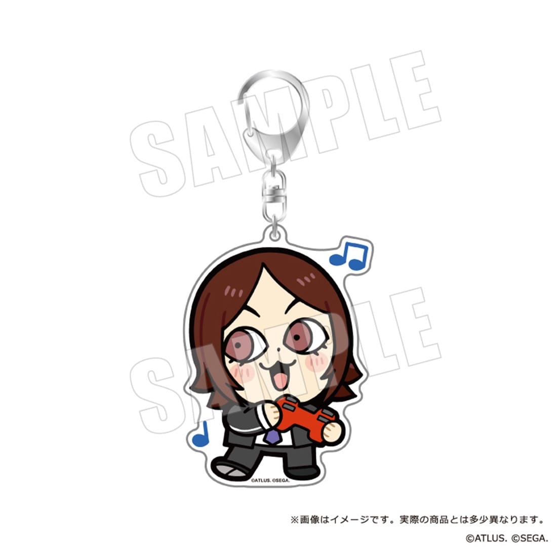 P30th 主人公×ぶくぶ おおきめアクリルキーホルダー 02. P2罪 02. P2罪