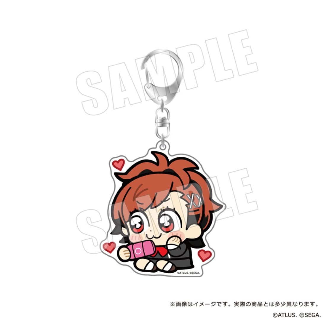 P30th 主人公×ぶくぶ おおきめアクリルキーホルダー 05. P3P 05. P3P