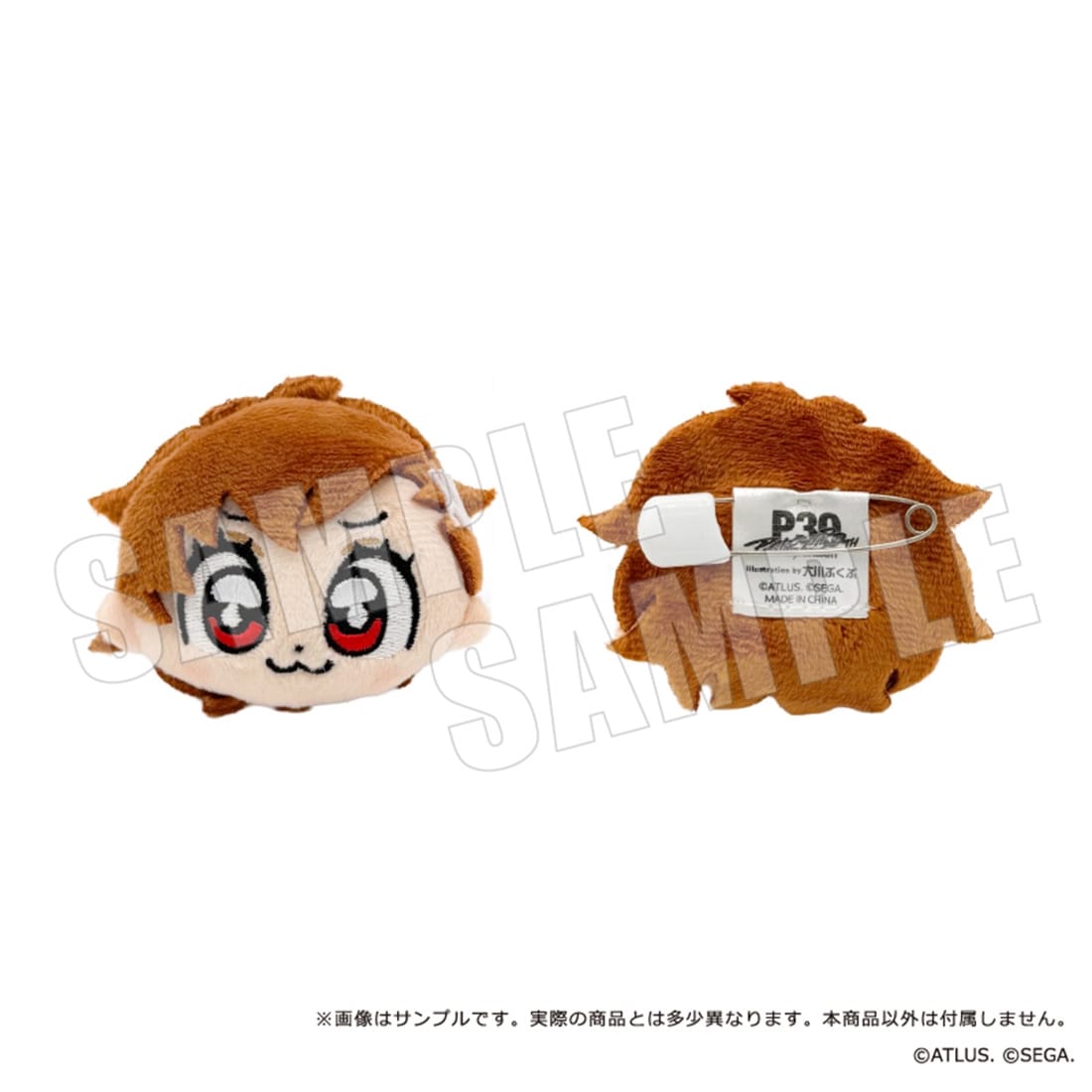 P30th 主人公×ぶくぶ ぬいぐるみバッジ 05. P3P 05. P3P