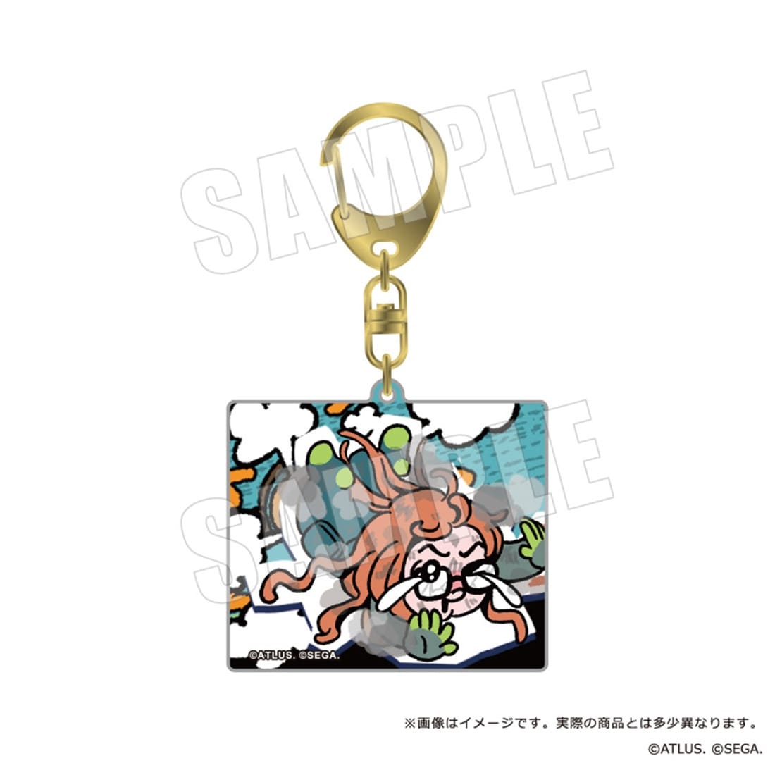 ペルソナ5 ザ・ロイヤル×可哀想に！ アクリルキーホルダー 07.ナビ 07.ナビ