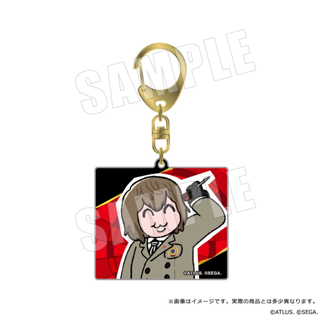 ペルソナ5 ザ・ロイヤル×可哀想に！ アクリルキーホルダー 10.明智吾郎 10.明智吾郎