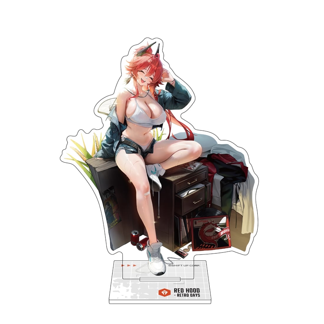 勝利の女神:NIKKE アクリルスタンド レッドフード －レトロデイズ レッドフード -レトロデイズ