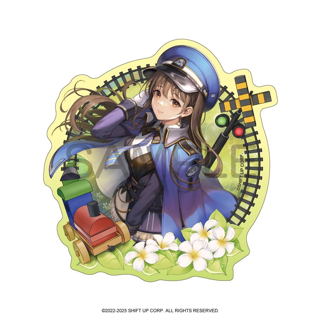 勝利の女神:NIKKE ガンガールステッカー ディーゼル ディーゼル