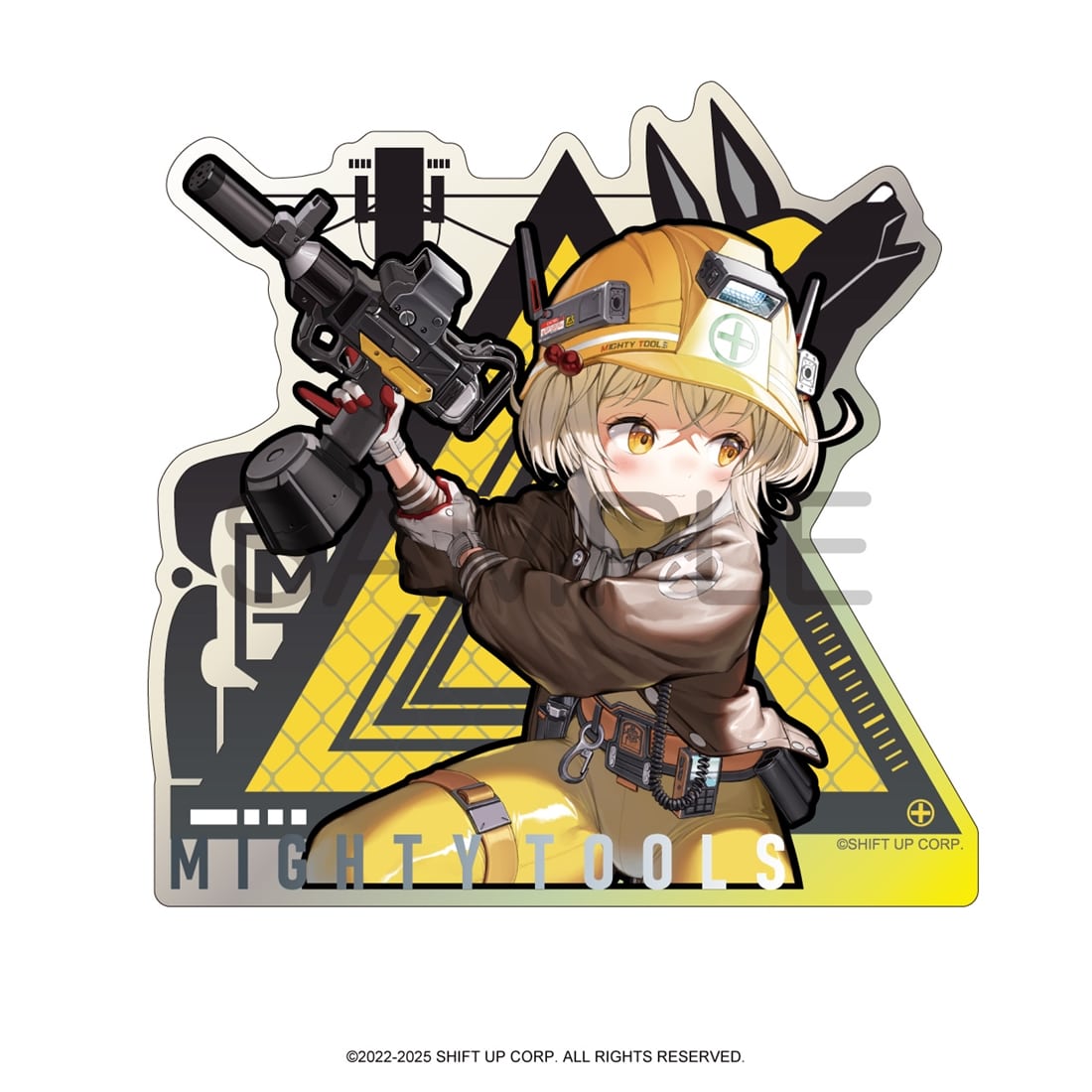 勝利の女神:NIKKE ガンガールステッカー リター リター