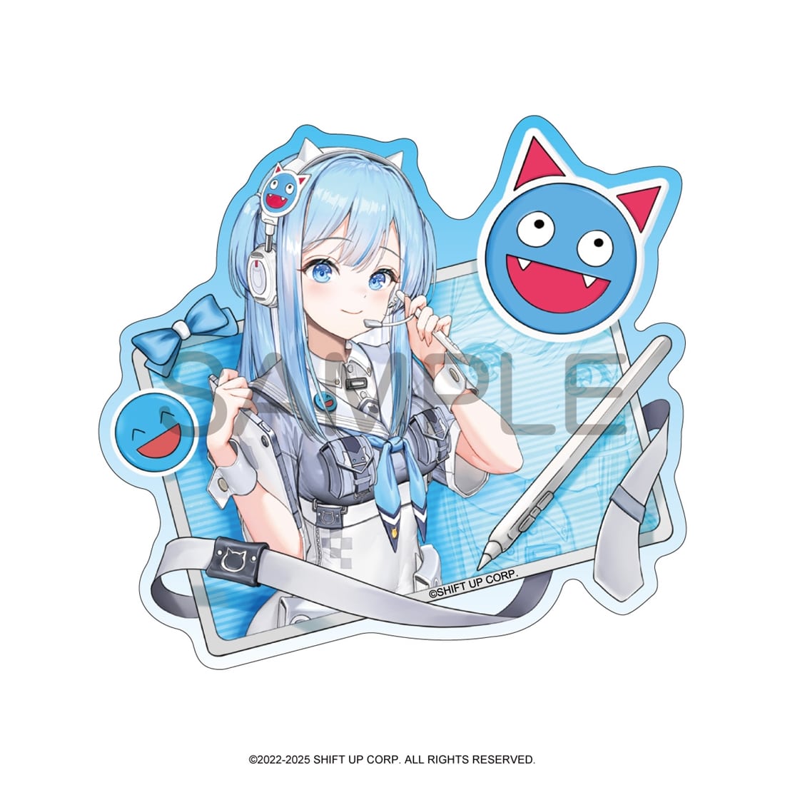 勝利の女神:NIKKE ガンガールステッカー シフティー シフティー