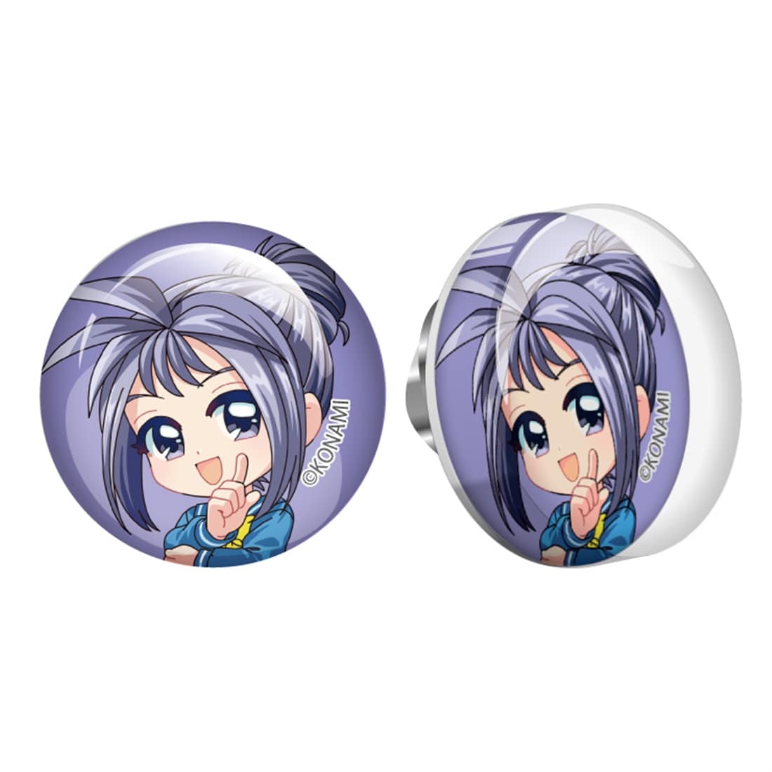 【ときめきメモリアル】ガラスピンズ 片桐彩子 片桐彩子