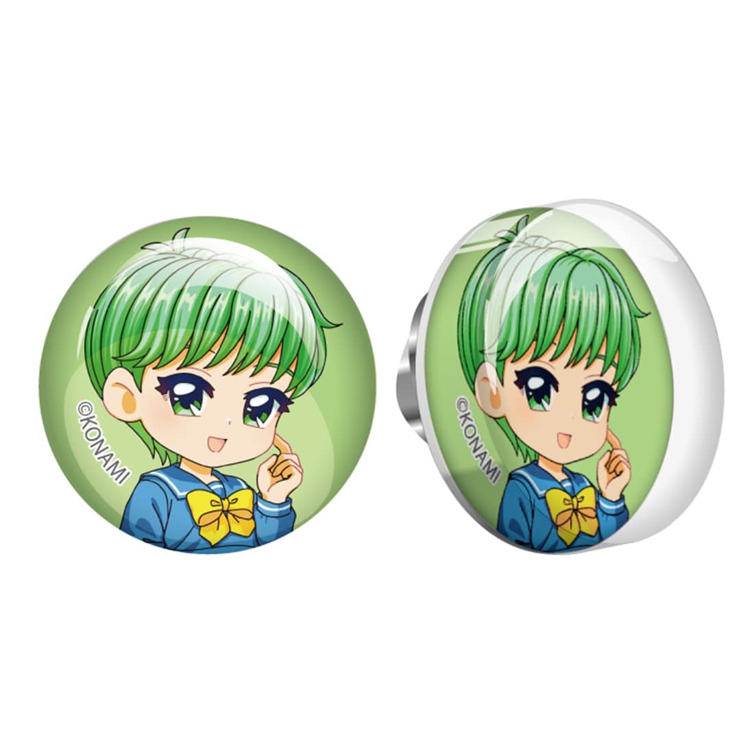 【ときめきメモリアル】ガラスピンズ 清川望 清川望