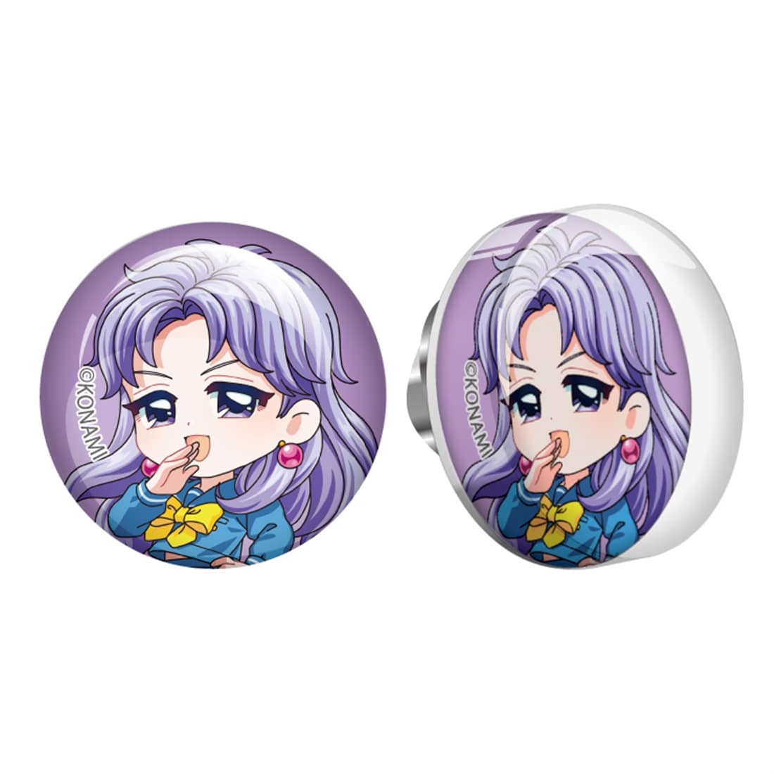 【ときめきメモリアル】ガラスピンズ 鏡魅羅 鏡魅羅