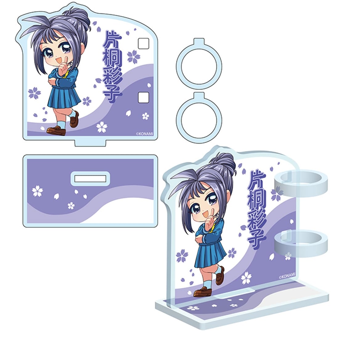 【ときめきメモリアル】アクリル歯ブラシスタンド 片桐彩子 片桐彩子