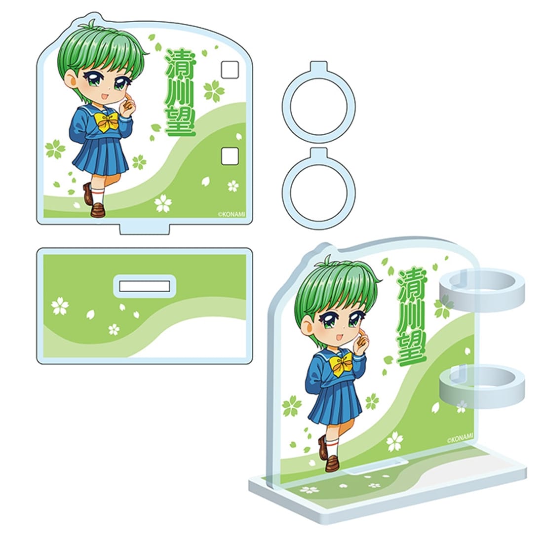 【ときめきメモリアル】アクリル歯ブラシスタンド 清川望 清川望